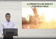 LA PRESENCIA DE DIOS EN NUESTRAS VIDAS La presencia de Dios en nuestra Vida